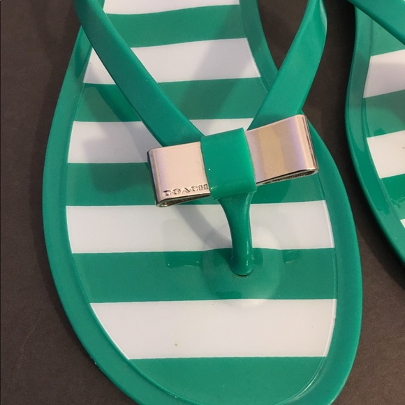 Coach Shoes Coach Jelly Slidesflip Flops Sz 6b Landon Poshmark